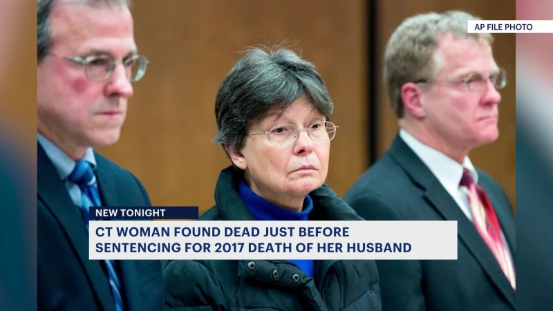 Story image: Connecticut woman found dead hours before she was to be sentenced for killing her husband