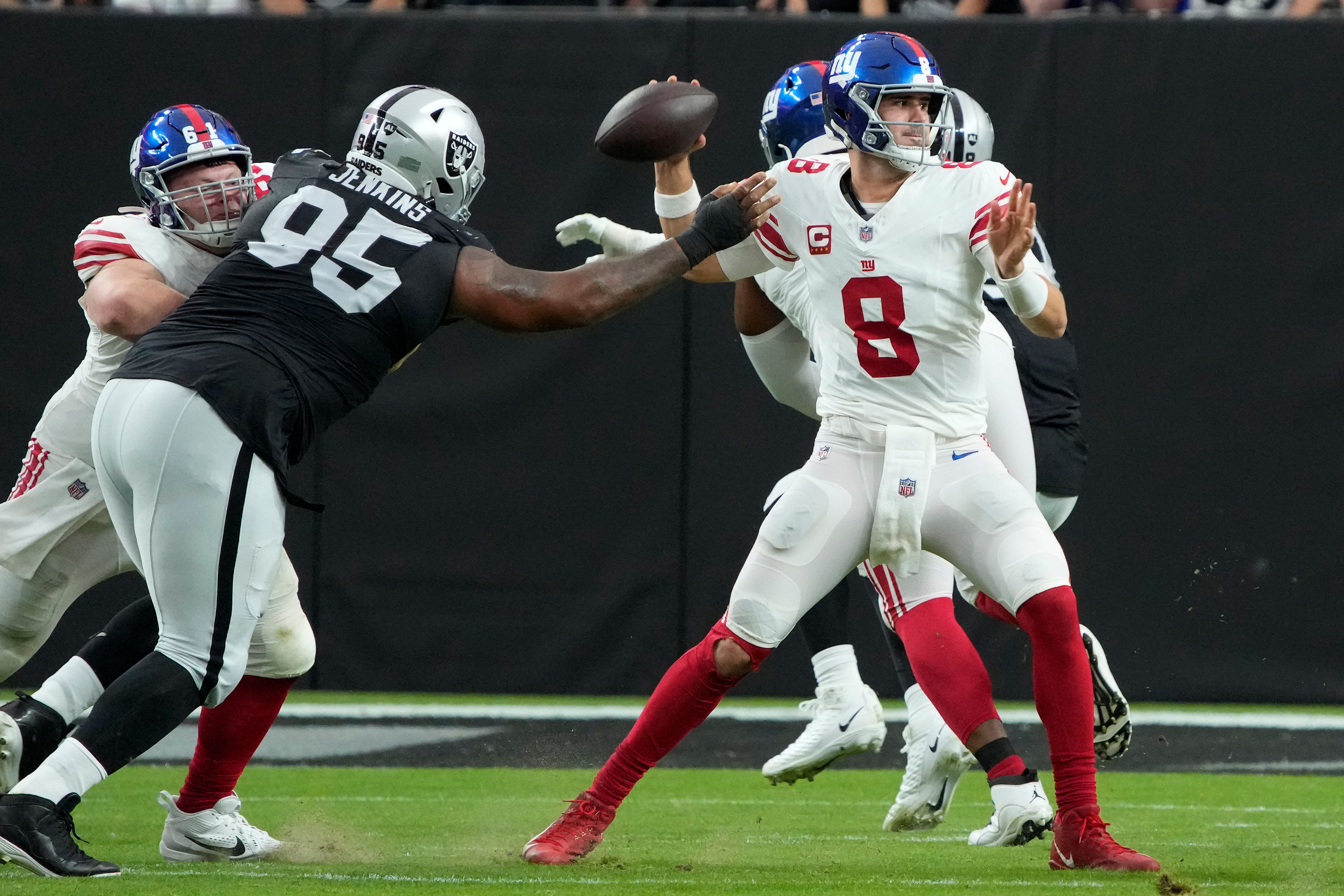 Giants QB Daniel Jones out for the season with torn ACL