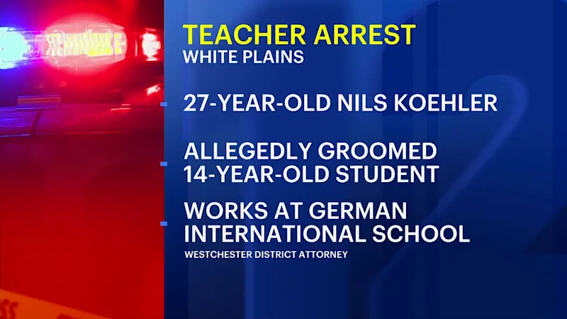 Story image: Westchester teacher charged after alleged grooming of 14‑year‑old student