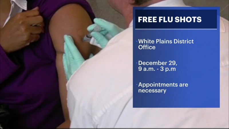 Story image: Westchester County DOH offering free flu vaccines for those over 3