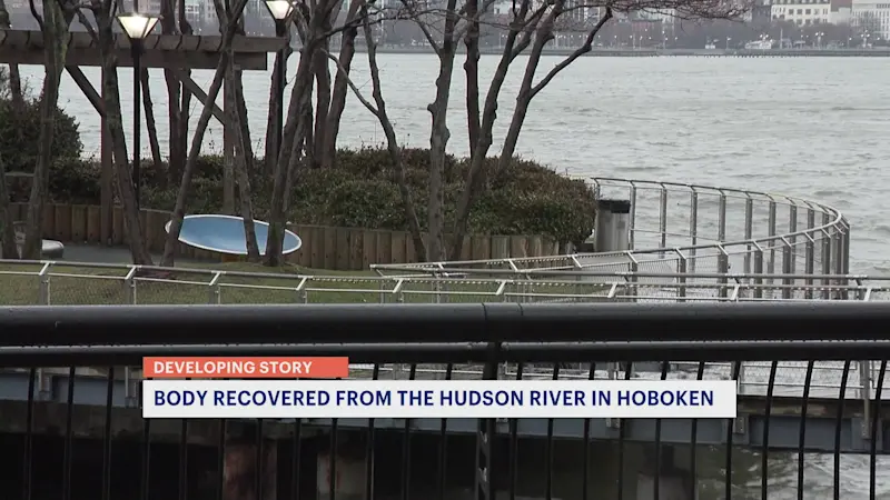 Story image: Authorities: Body pulled from Hudson River in Hoboken