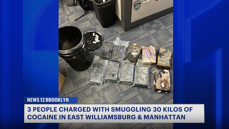 Story image: Investigators seize packages containing 19 kilos of cocaine in East Williamsburg