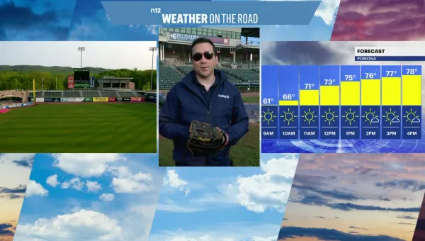 Play ball! Weather on the Road heads to the NY Boulders home opener