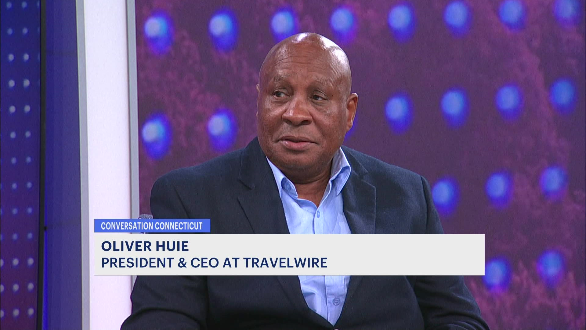 Conversation Connecticut: Oliver Huie president & CEO of TravelWire.com