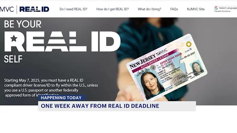 Story image: The Real ID deadline is now only 1 week away