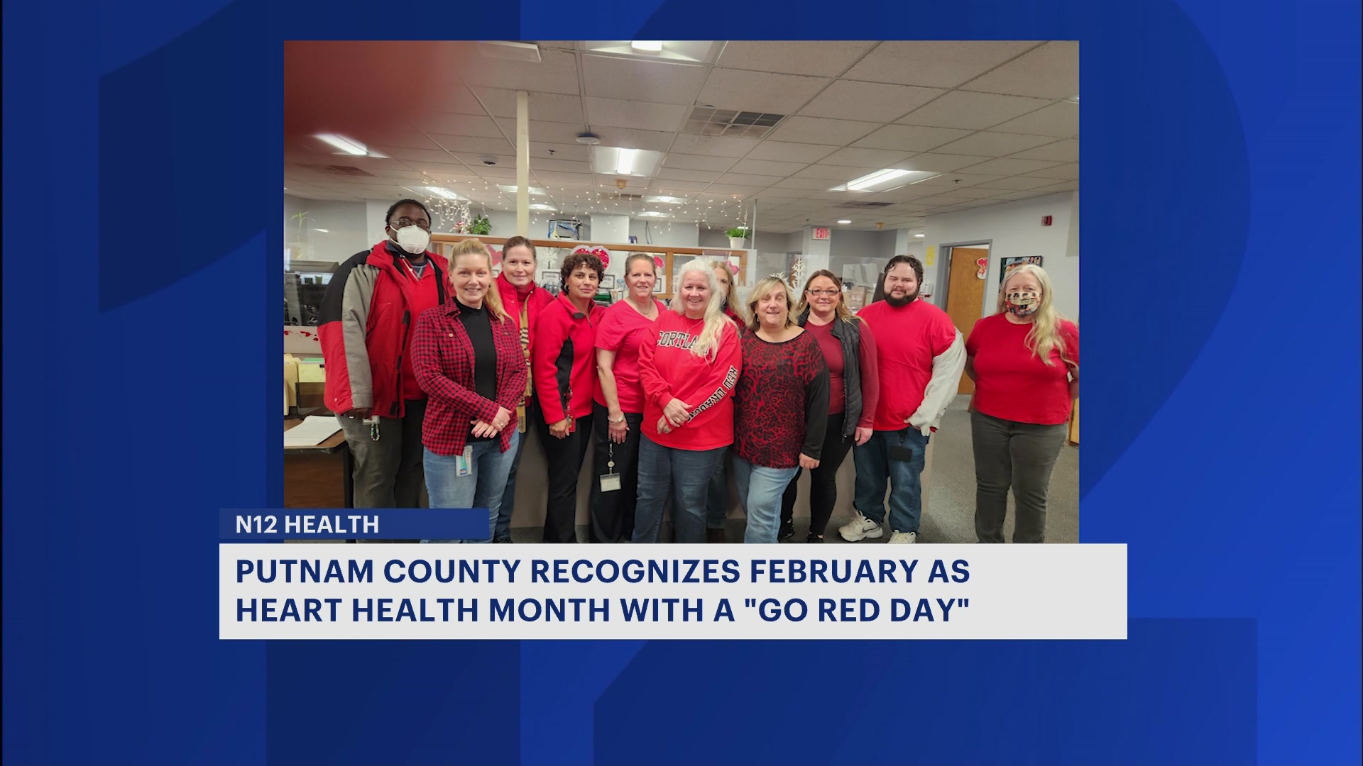Окръг Putnam празнува „Go Red Day“, за да повиши осведомеността за здравето на сърцето