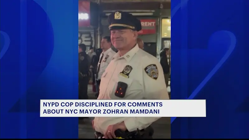 Story image: ‘Not my mayor.’ NYPD disciplines Brooklyn police captain after viral video of him bad-mouthing Mamdani, Democrats