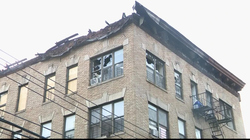 Story image: FDNY: 64 Melrose residents left homeless following massive apartment fire