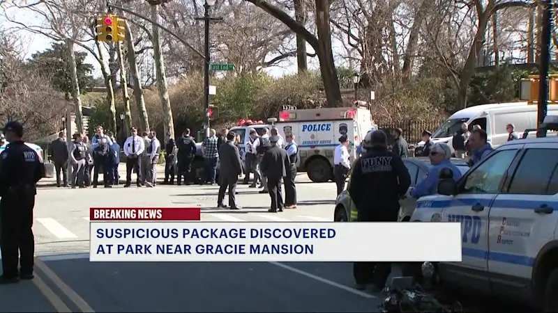 Story image: Suspicious device that prompted park evacuation near Gracie Mansion deemed 'non-threatening'