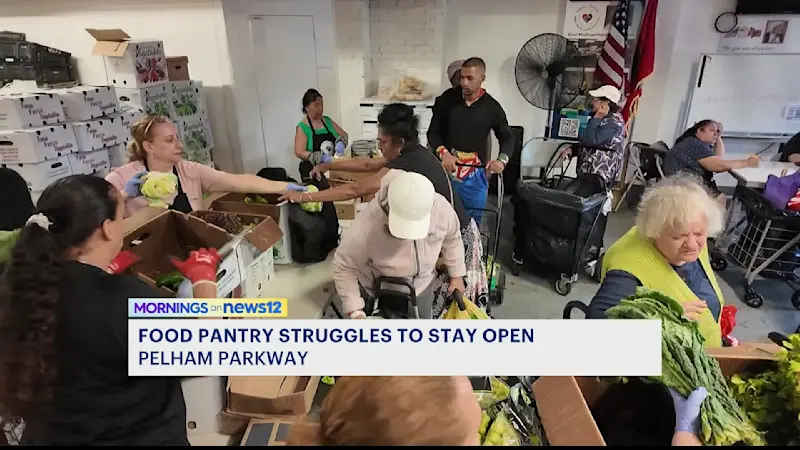Story image: Pelham Parkway food pantry fights to keep doors open