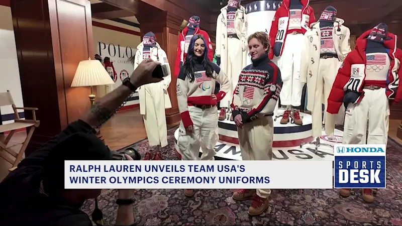 Story image: Ralph Lauren unveils Team USA opening and closing uniforms for 2026 Winter Olympics 