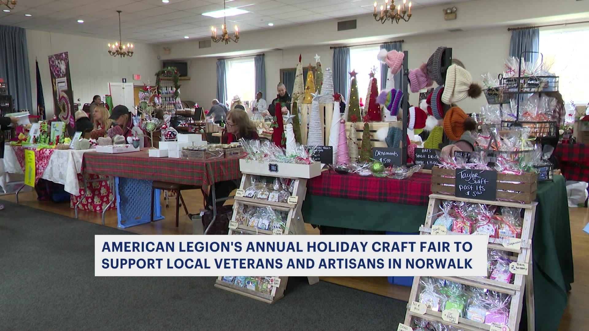 Norwalk's holiday craft fair supports veterans and artisans