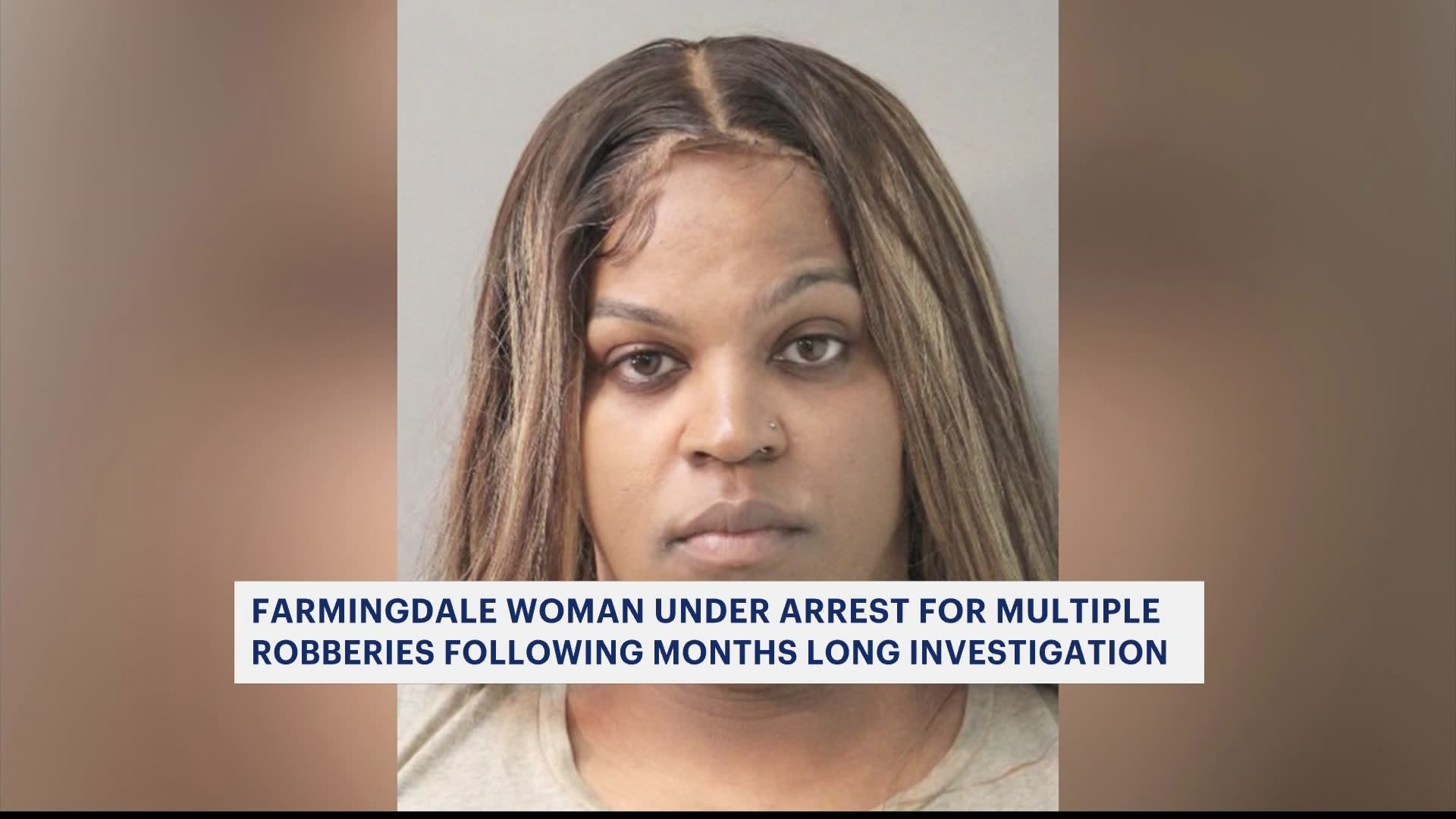 Police Hicksville woman arrested for multiple robberies following 8