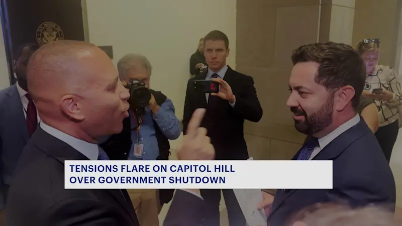 Story image: Reps. Jeffries and Lawler clash on Capitol Hill over ACA subsidies