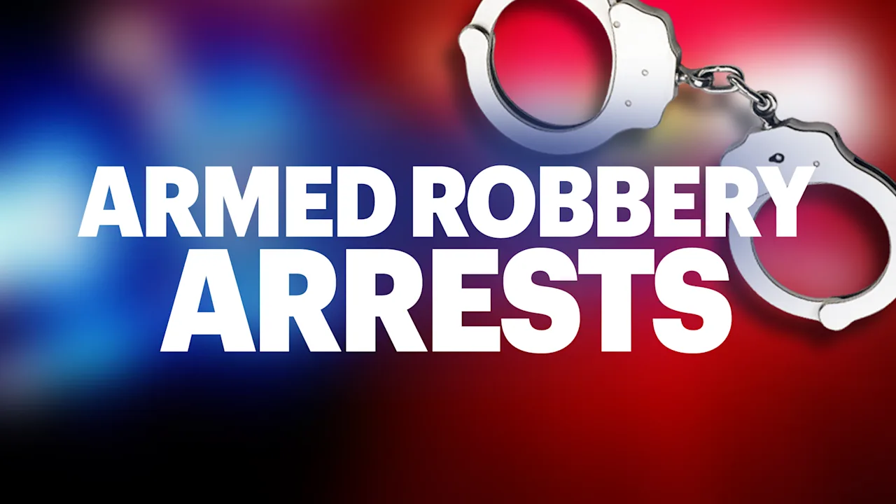 armed robbery arrests