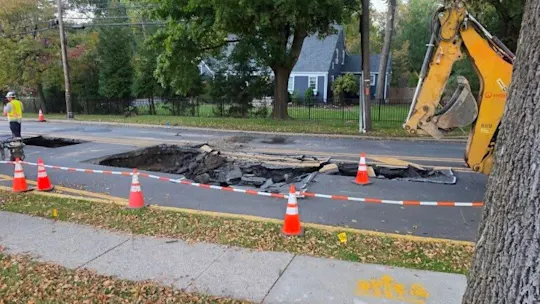Westwood sinkhole