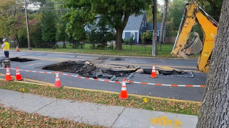 Westwood sinkhole