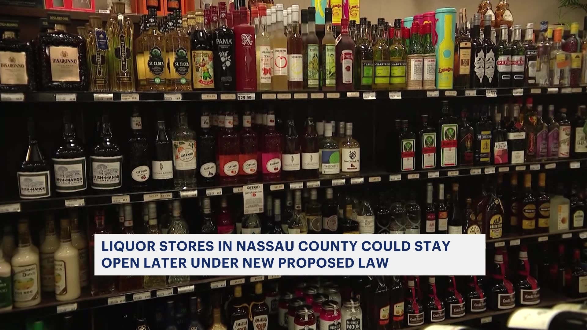 Liquor stores could be open later in Nassau County under new bill