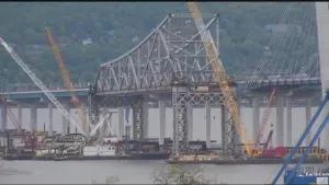 Final piece of Tappan Zee Bridge removed, to be recycled