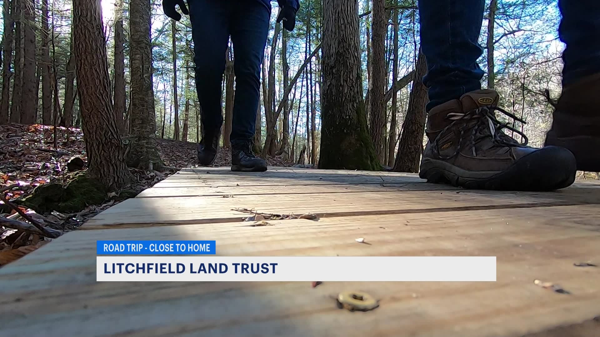 Road Trip Litchfield Land Trust visitors for First Day Hikes