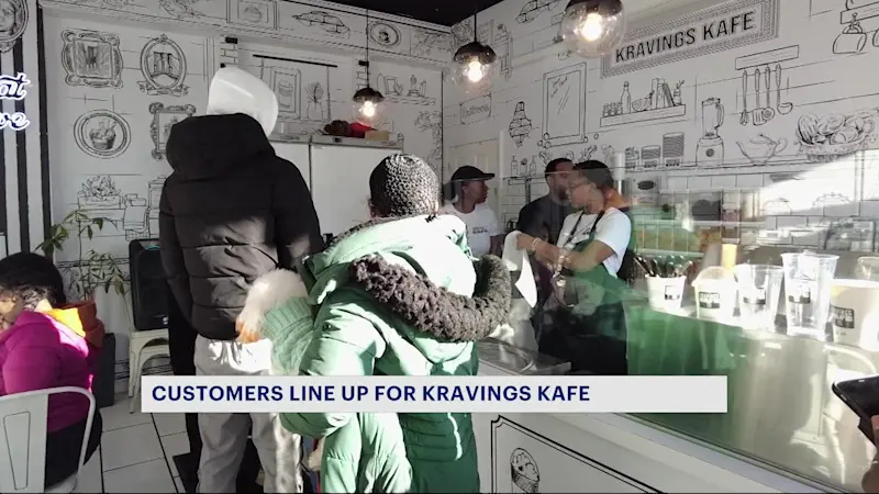 Story image: Kravings Kafe says visit from social media star Keith Lee gave their business complete turnaround