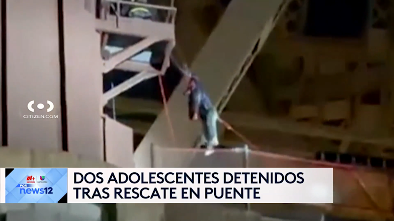 Story image: Univision 41 News Brief: Dos adolescentes detenidos tras rescate en puente