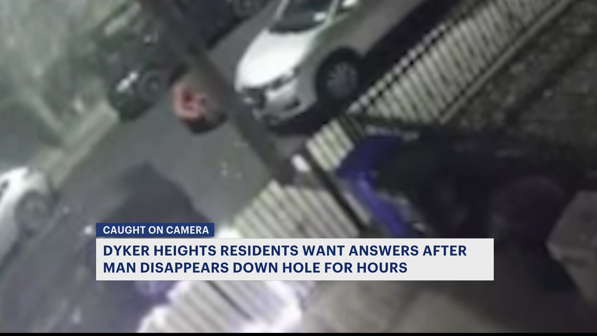 'What's he doing down there?' man disappears for hours inside sewer in Dyker Heights