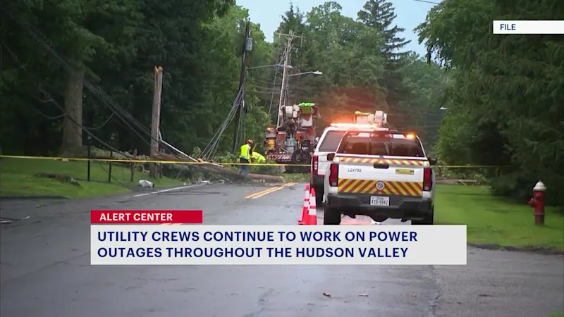 Story image: Storm Watch: Nor’easter knocks out power to thousands across Hudson Valley