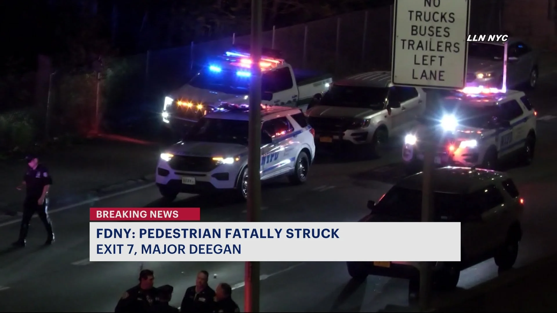 NYPD: Man walking across Major Deegan Expressway fatally struck by car 