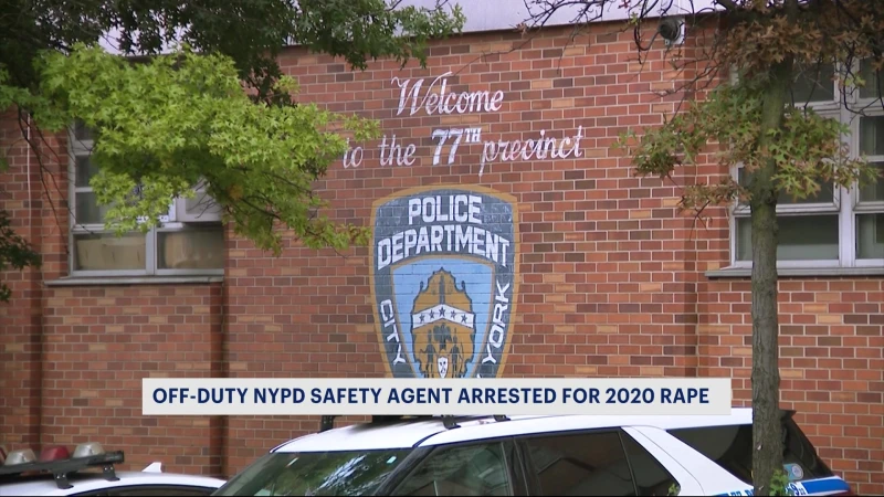 Story image: Off-duty NYPD safety agent arrested, charged with rape in 2020 incident