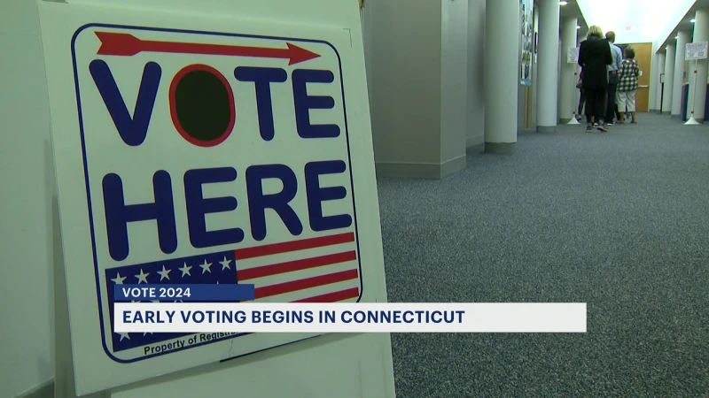 Story image: Early voting begins in Connecticut