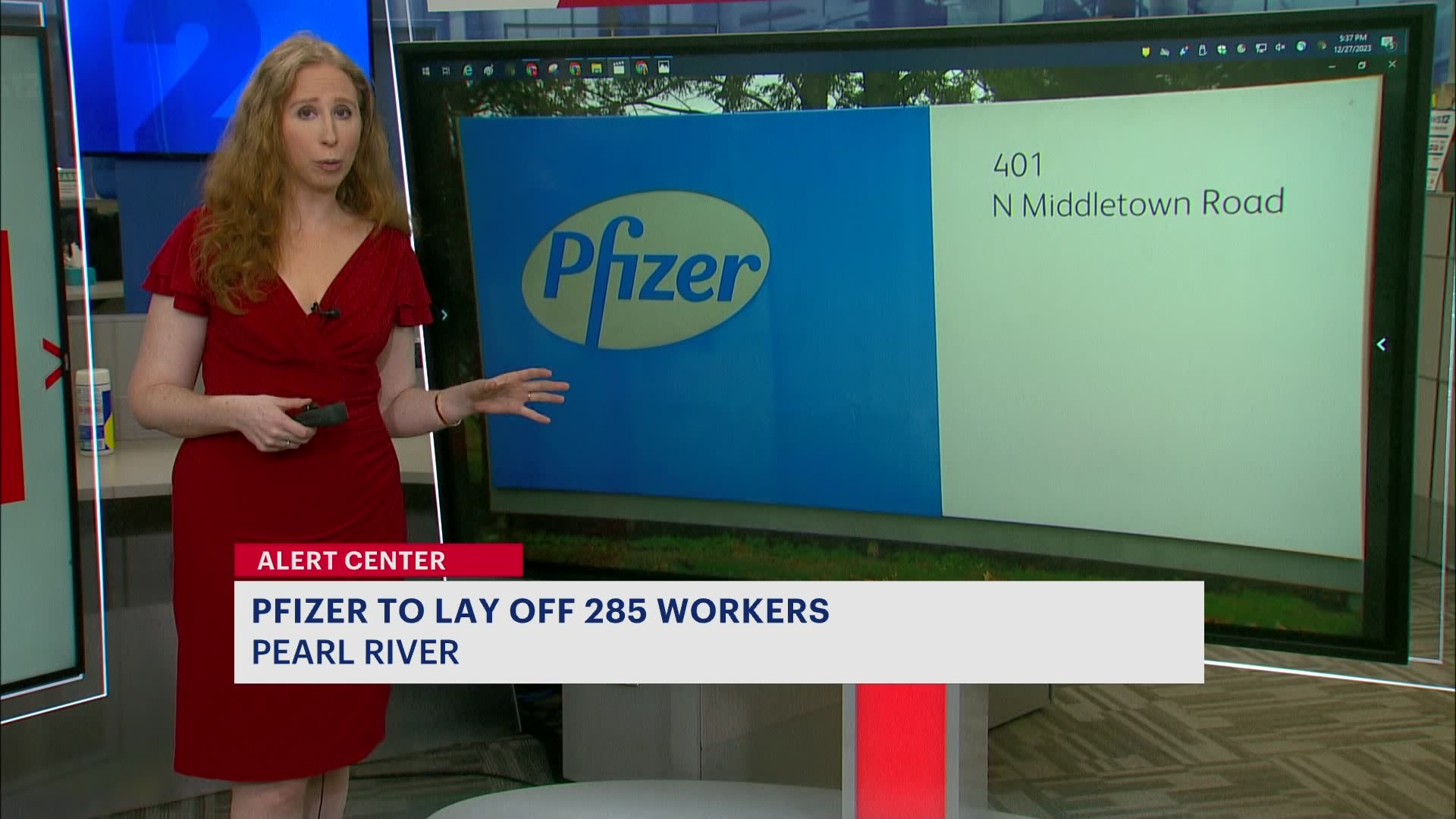 Pfizer to lay off 285 workers in Pearl River