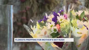 New Jersey florists prep orders for Mother’s Day celebrations