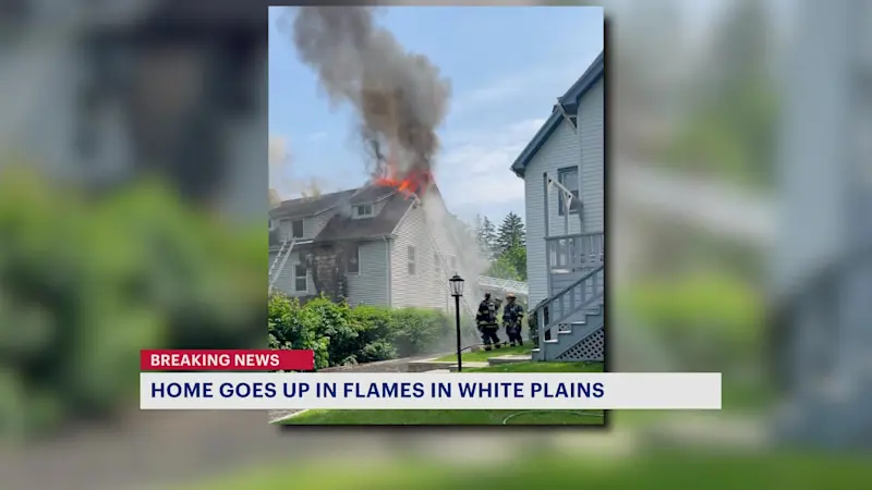 Story image: Officials: 15 firefighters hospitalized for heat-related issues after battling White Plains fire