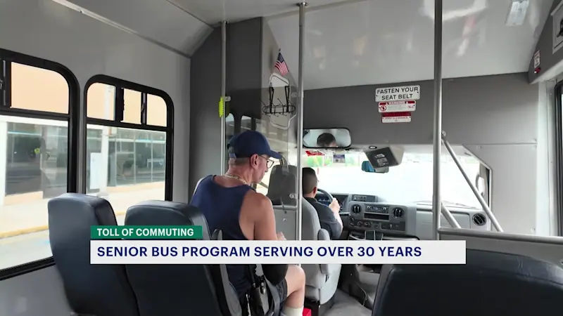 Story image: Toll of Commuting: North Arlington senior bus helps residents for more than 30 years