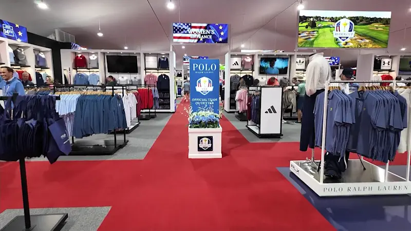 Story image: Long Islanders flock to get early access to Ryder Cup merchandise