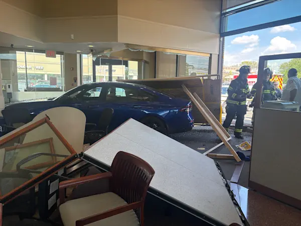 Story image: Police: Nanuet bank struck by car for second time in just over a month
