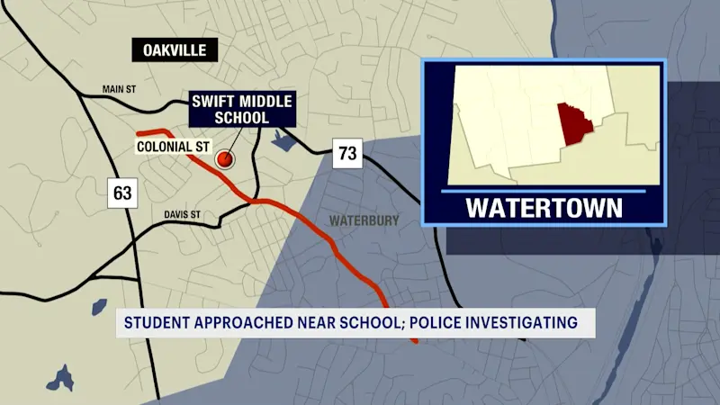 Story image: Watertown police warn parents of stranger lurking near school