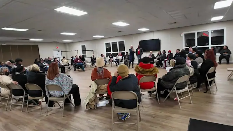 Story image: Newburgh tenants meet to take action against landlord over lack of heat