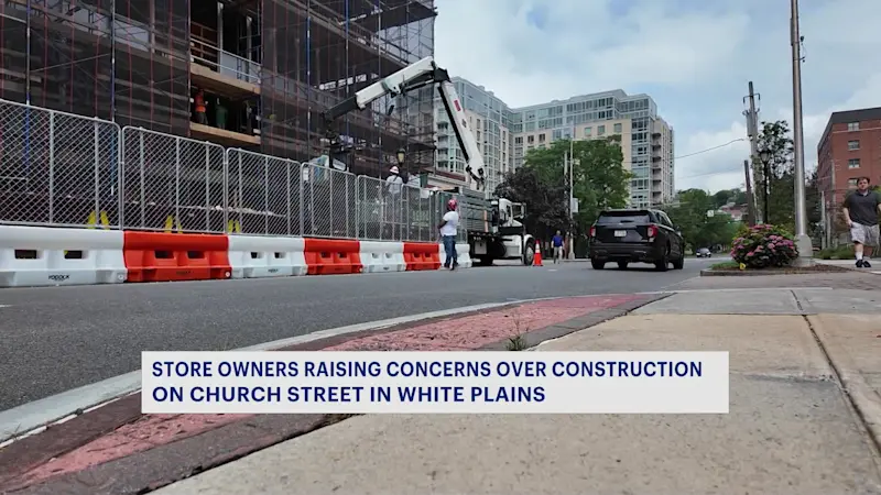 Story image: Workers say construction is taking business, parking spaces away