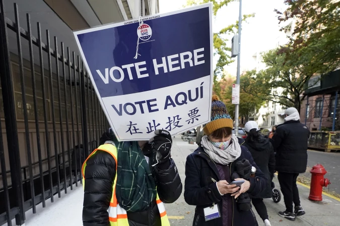 Story image: VOTE 2023: How to find your polling location, voter registration status and Election Day hotlines