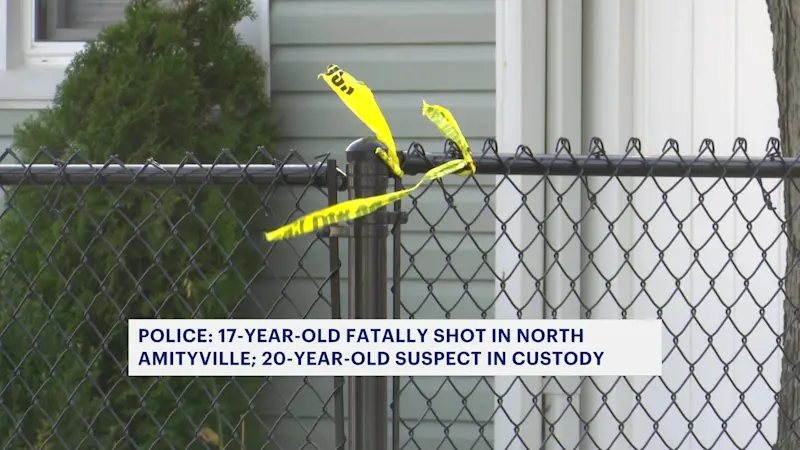 Story image: Man arrested in shooting death of teen at North Amityville home