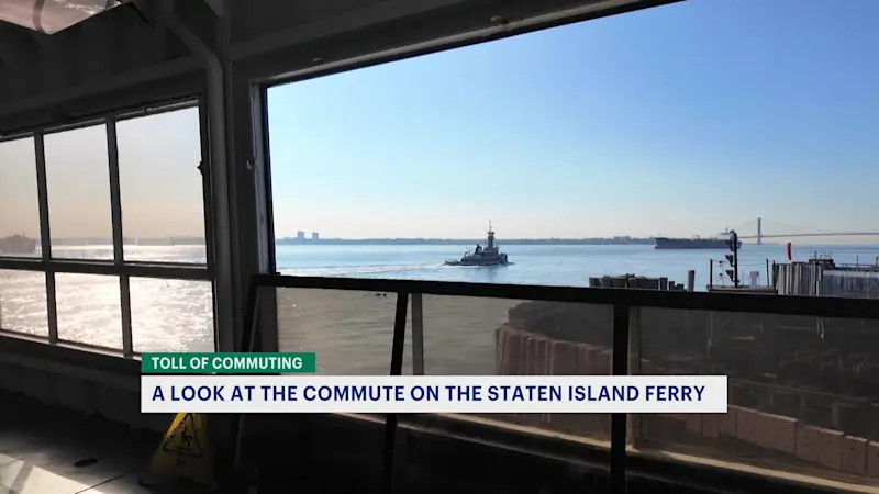 Story image: Toll of Commuting: Is taking the Staten Island Ferry cheaper than driving to NYC?