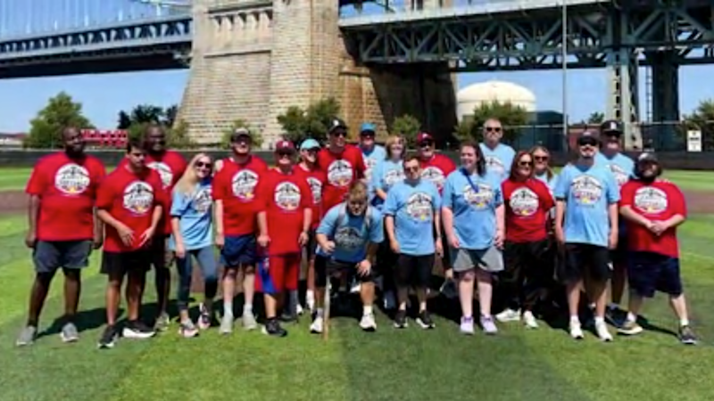 Story image: Nonprofit gives young baseball players chance to take the field at Rutgers-Camden