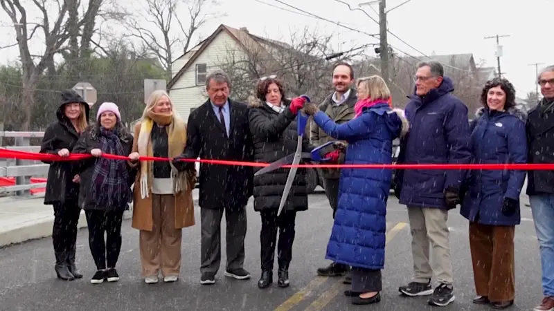 Story image: Waverly Avenue bridge reopens in Mamaroneck