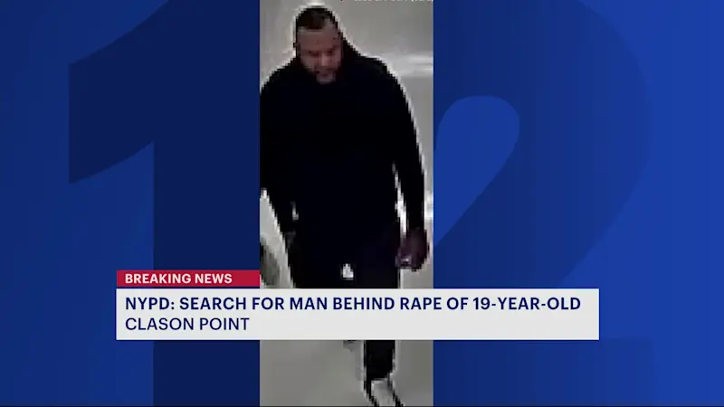 Story image: NYPD asks public to ID man accused of raping woman in Clason Point