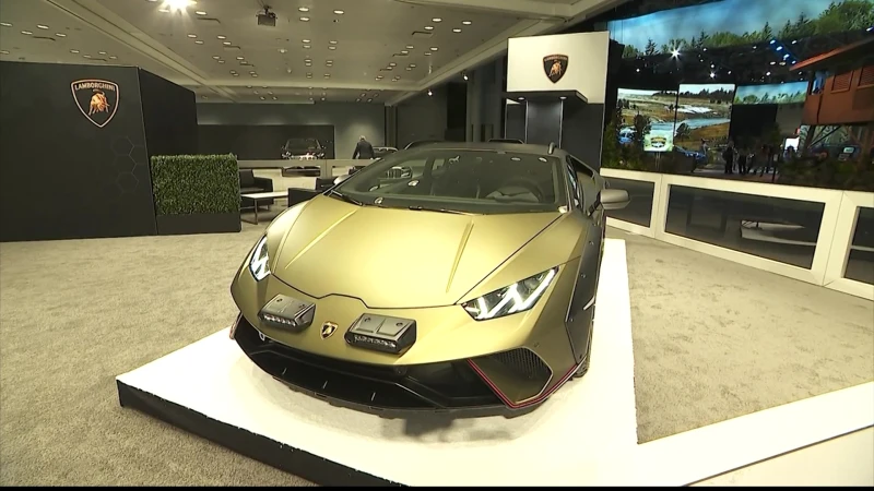 Story image: A look at the luxury cars of the New York Auto Show