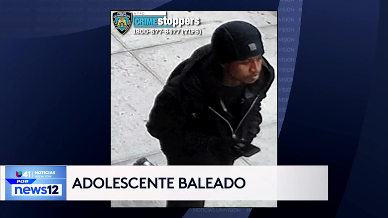 Story image: Univision 41 News Brief: Autoridades buscan a agresor que baleó a joven de 17 años en El Bronx