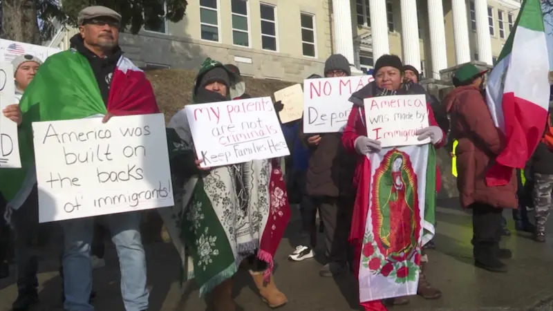 Story image: Newburgh immigrants skip work and school on ‘Day Without Immigrants’ 