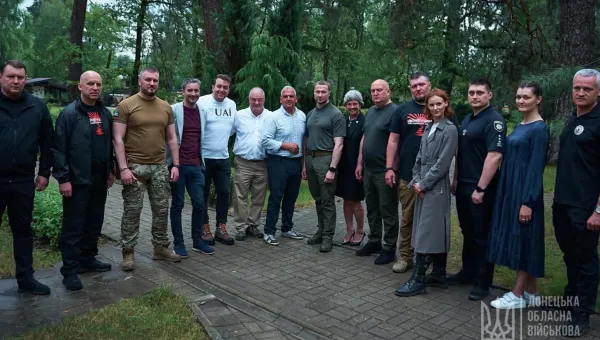 Local leaders make historic trip to help Eastern Ukraine